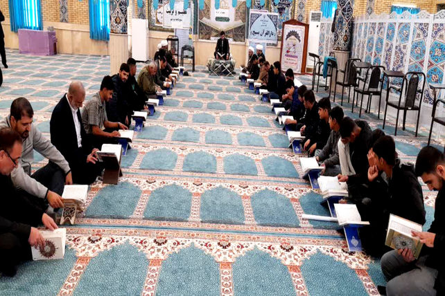 آیین اختتامیه مسابقات قرآنی چلچراغ آیه‌ها در شهرستان دره‌شهر