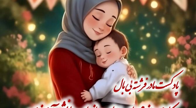 مادر فرشته بی‌بال 