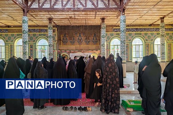 مراسم بزرگداشت و گرامیداشت یاد و خاطره دو تن از شهدای شهر بار نیشابور