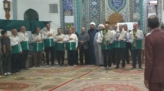 مراسم قرار هشتم در شهرستان زارچ