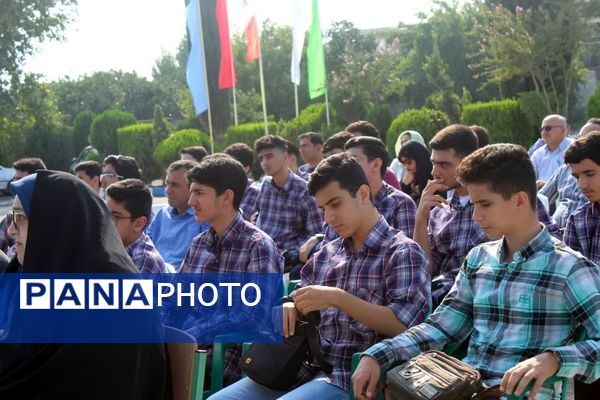 مانور بازگشایی مدارس در ساری ناحیه یک