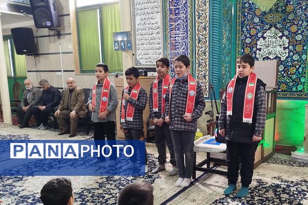 گرامیداشت شهادت حضرت زینب (س) و آیین یادواره شهید امیرحسین زمانی در مسجد ولیعصر(ع)اسلامشهر