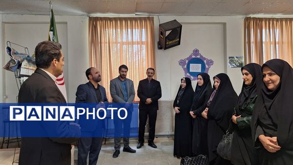 افتتاحیه جشنواره همیار معلم در دبیرستان فاطمیه ناحیه یک کرج