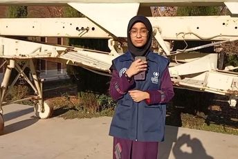 روایت پانا از بازدید دانش آموزان پایه نهم دبیرستان عفت از موزه دفاع مقدس یزد