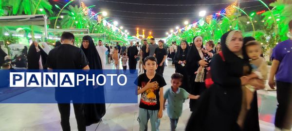 گزارش کوچکترین خبرنگار پانا از حال و هوای کربلای معلا 
