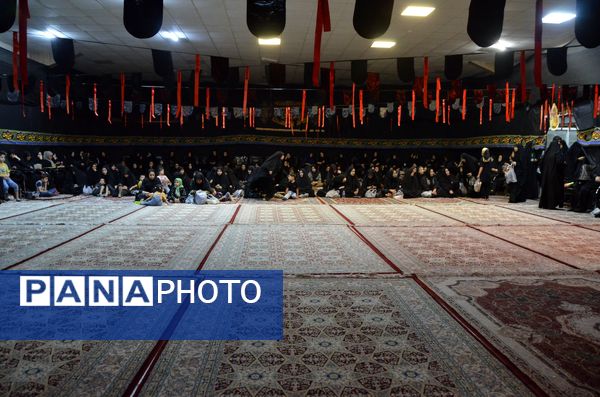 مراسم عزاداری هیئت فرهنگیان در نیشابور 