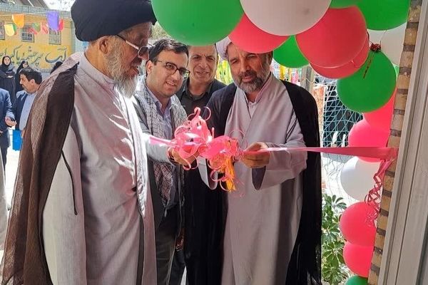 آیین بازگشایی مدارس و افتتاح نماز خانه، در آموزشگاه تکتم باخرز