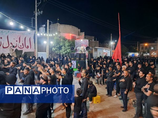 اجتماع بزرگ هیئت دهستان بزرگ رزق‌آباد شهرستان کاشمر 