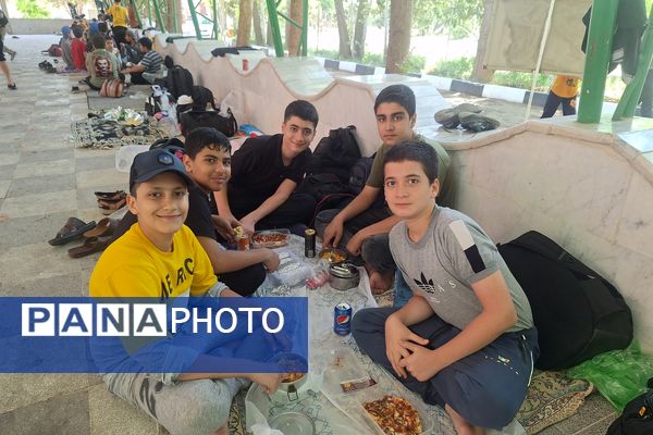 آخرین اردوی کلاس ششمی‌های آموزشگاه معارف۶ 