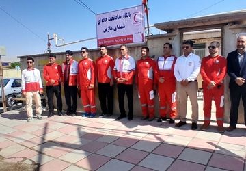 افتتاح ساختمان پایگاه امداد و نجات جاده‌ای شهدای ماژین