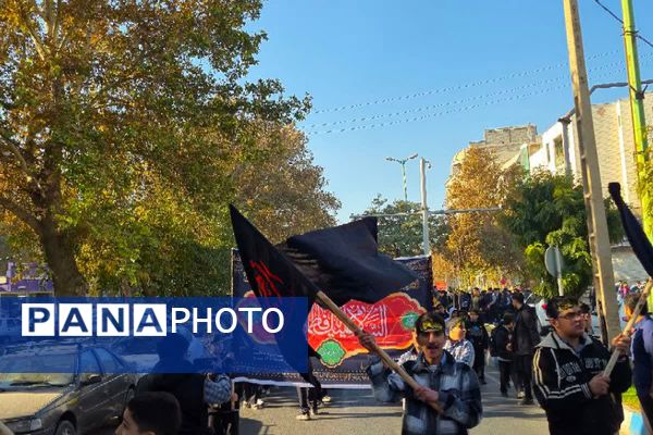 نوجوانان فاطمی از دبیرستان تا مسجد جامع