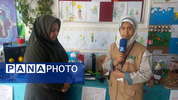 نمایشگاه طرح جابر در دبستان لطیفه ناحیه ۷