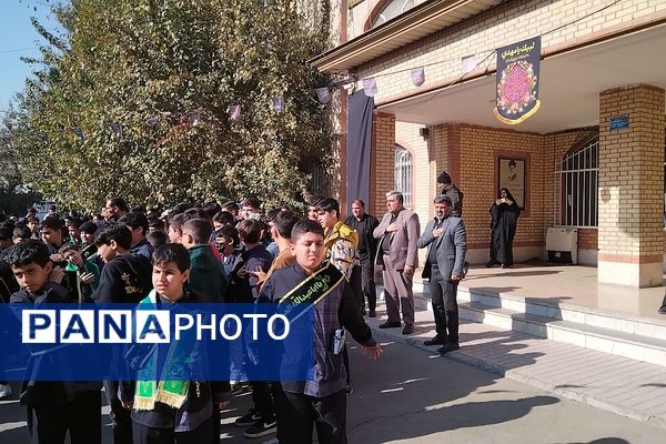 برپایی مراسم سوگواری بانوی دو عالم حضرت فاطمه (س)