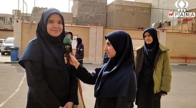 بزرگداشت هفته امور تربیتی در دبیرستان حضرت فاطمه (س) قم