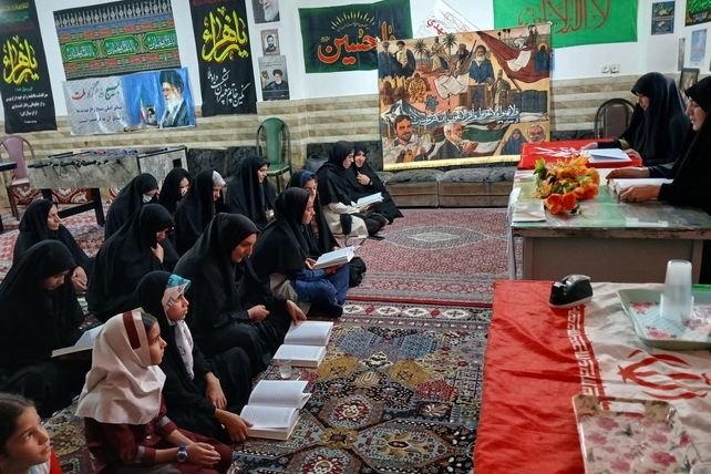 آغاز طرح «جوانه‌ها» و محفل پرده‌خوانی در مسجد امام رضا (ع) کوهدشت