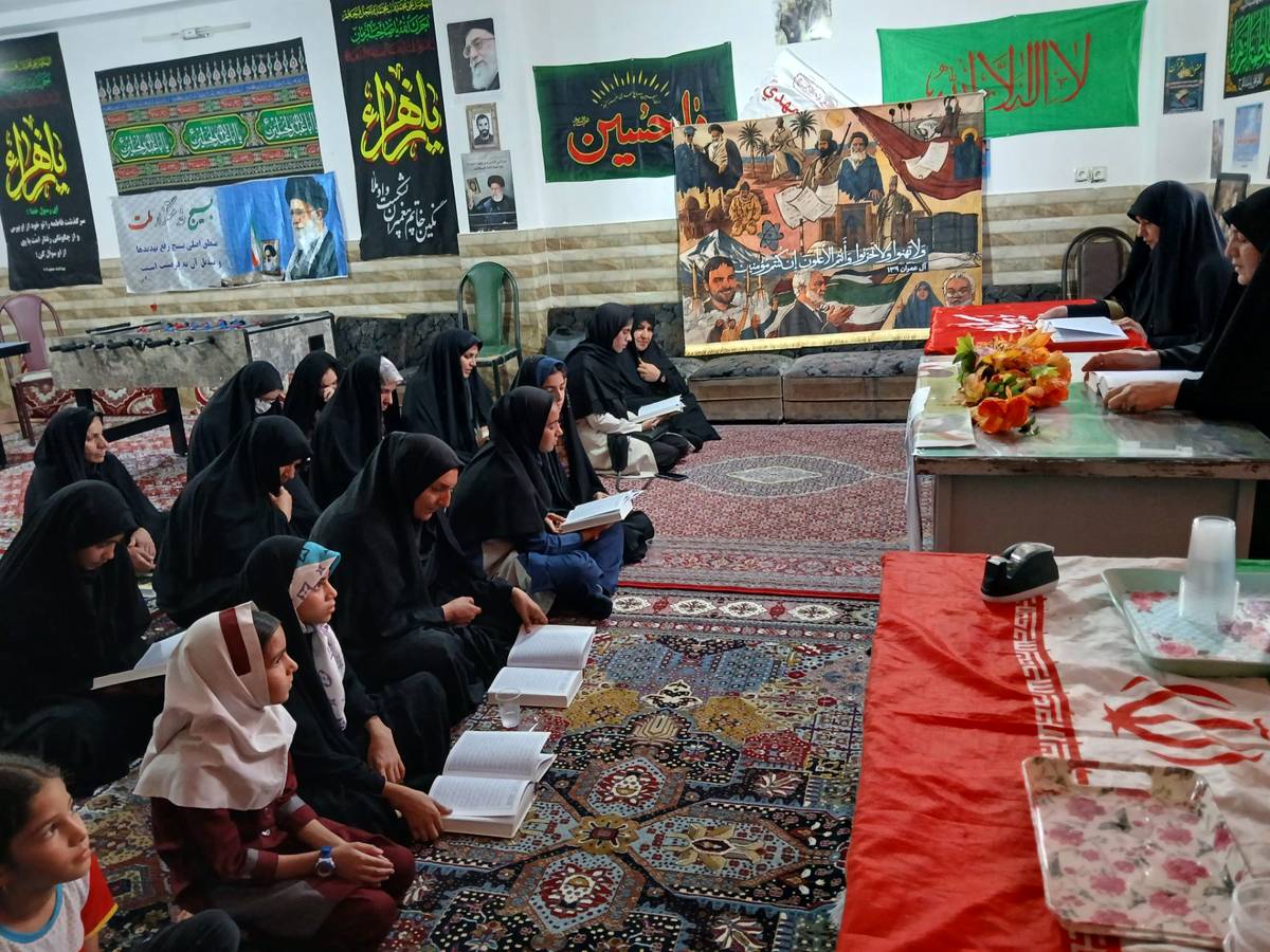 آغاز طرح «جوانهها» و محفل پردهخوانی در مسجد امام رضا (ع) کوهدشت