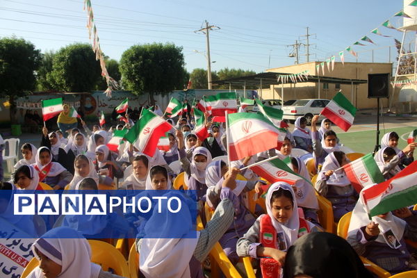 پویش دانش‌آموزی کمک به مردم بی‌دفاع و مظلوم ، لبنان و غزه در بوشهر