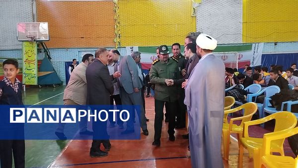 همایش گردان فاتحین قدس به‌مناسبت هفته بسیج دانش‌آموزی 