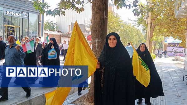 حضور پرشور مردم کهگیلویه و بویراحمد در راهپیمایی «بشارت نصر» در حمایت از مقاومت اسلامی