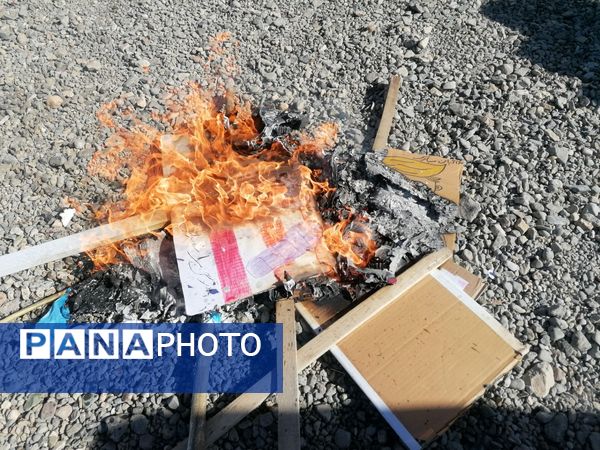 گرامیداشت ۱۳ آبان ماه ویژه دانش آموزان مدرسه تکتم خلیل آباد