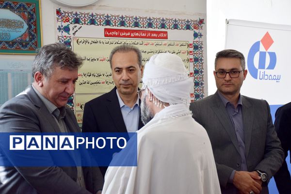 آیین افتتاح مدرسه 2 کلاسه در روستای کانی گل علیا