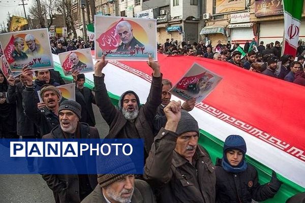 راهپیمایی باشکوه ۲۲ بهمن در کرمانشاه 