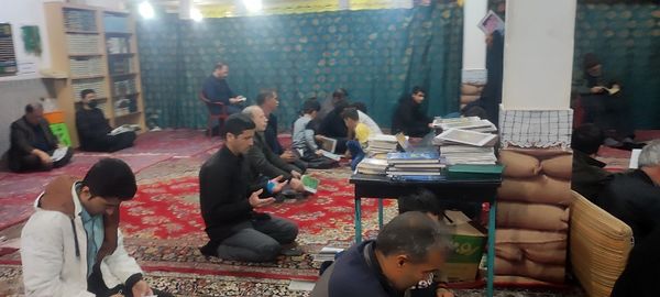 مراسم احیای شب بیست و سوم ماه مبارک رمضان در مسجد سید الشهدا شهرستان شیروان