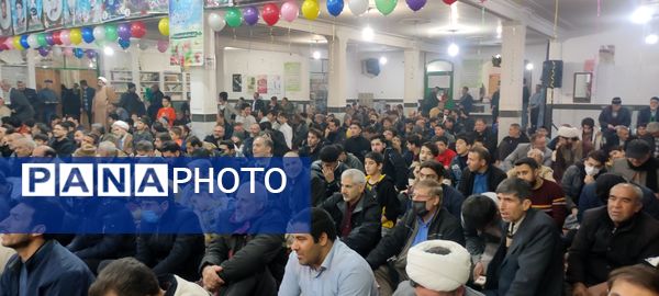 جشن بزرگ ولادت امام جواد (ع) در سالگرد عملیات کربلای پنج در بیت الجواد شیروان