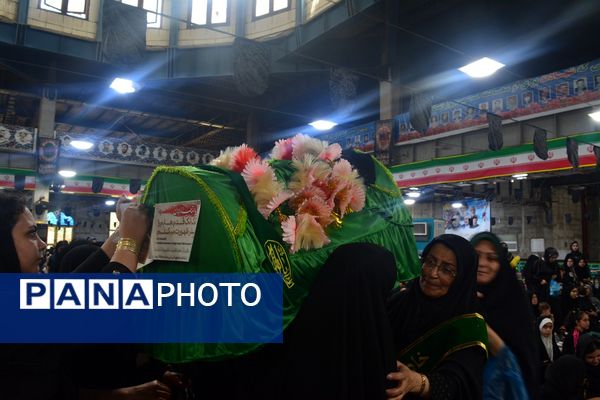 شیرخوارگان عهد سربازی امام‌زمان را در مصلی نسیم‌شهر بستند