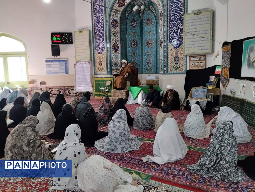 اعتکاف دانش‌آموزی در شهر جعفریه قم