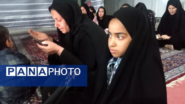حضور پرشور کودکان عاشورای حسینی در سرآبتاوه یاسوج
