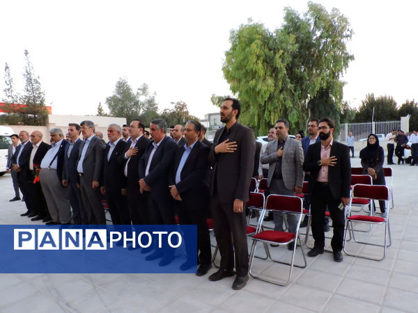 افتتاح هنرستان نساجی شهید ابراهیمی در یزد