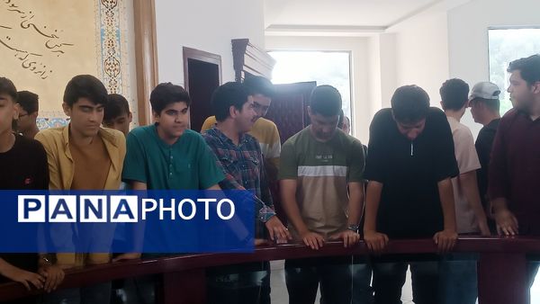بازدید دانش‌آموزان دبیرستان شاهد ابوذر غفاری نیشابور از افلاک نمای نیشابور