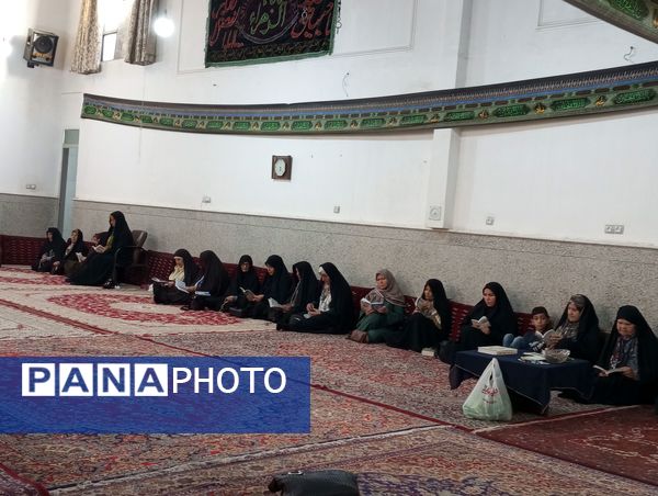 قرائت دعای ندبه در هیئت عاشقان حضرت ابوالفضل نیشابور