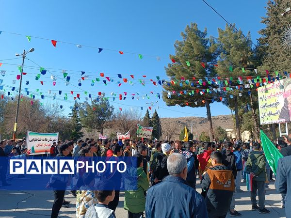راهپیمائی یوم الله ۲۲بهمن در شهرستان آبدانان