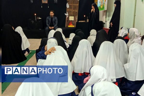 مراسم سوگواری حضرت فاطمه زهرا (س) در مدرسه عطر کوثر پردیس