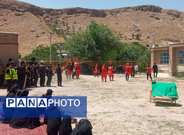 تعزیه خوانی واقعه عاشورا در روستای چکنه علیا خراسان رضوی 