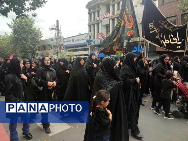 اجتماع عاشوراییان در میدان طالقانی قائمشهر