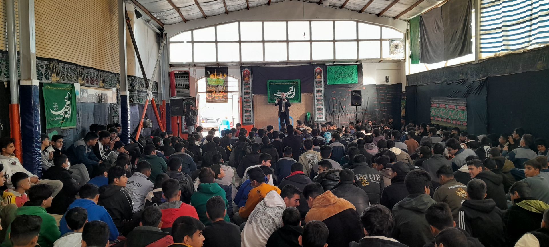  مراسم عزاداری وفات حضرت ام البنین در هنرستان محمودیه خیامی 11