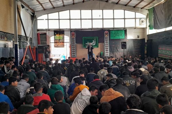  مراسم عزاداری وفات حضرت ام البنین در هنرستان محمودیه خیامی 11