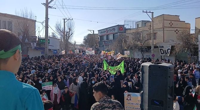 چهل و ششمین سالگرد پیروزی انقلاب اسلامی در شهرستان کوهدشت 