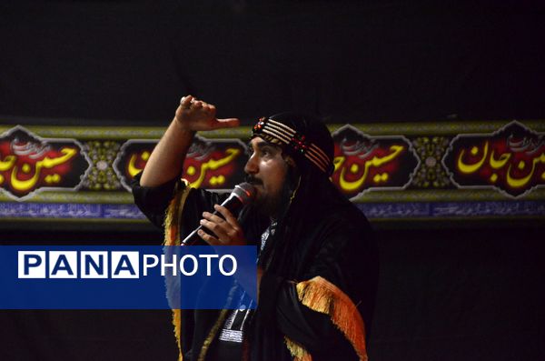مراسم شب هشتم محرم در  هیئت فرهنگیان 