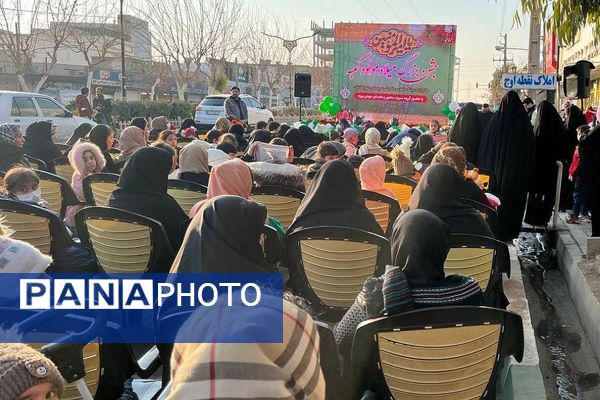 جشن بزرگ میلاد مولود کعبه در شهر قیامدشت ری یک