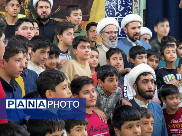 اعتکاف دانش‌آموزان مسجد انقلاب شهرستان بجنورد 