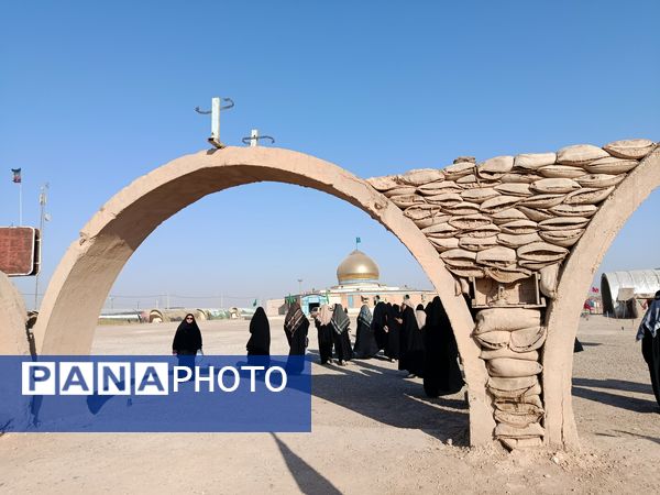 حضور دختران رضویه در اردوی راهیان نور