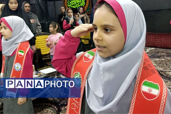  جشن «گل‌های زهرایی» در حسینیه شهدا با حضور دانش‌آموزان دبستان شهید طهرانی‌مقدم