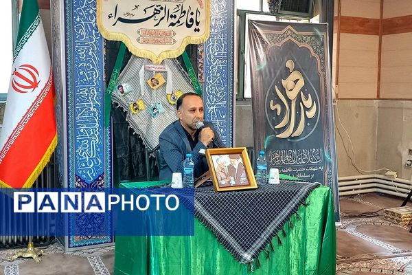  سوگواره فاطمی و گرامیداشت هفته بسیج در ورامین