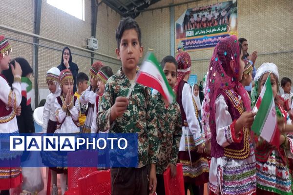 برگزاری جشنواره هویت‌های ملی اسلامی کودکستان‌های شهرستان فاروج