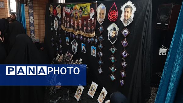 روایتگری مادر شهید مدافع امنیت «حسن مختارزاده» در جمع دانش‌آموزان