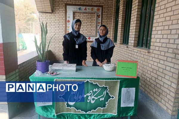 پیوند دل‌های دانش‌آموزان شهرقدس در سوگ حضرت زهرا(س)